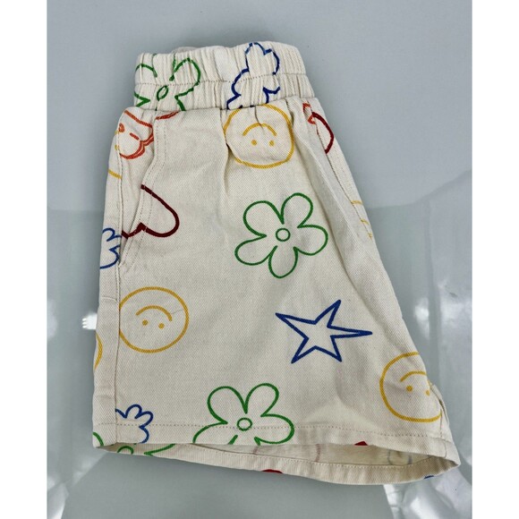 Women's Shorts - Bailey Rose by Lala White Designed Mini Sweat Short Stretch XS - Picture 6 of 7